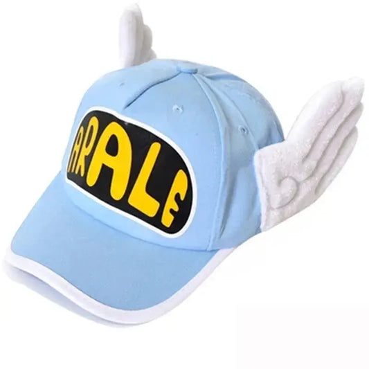 Sky Blue Arale Cosplay Hat