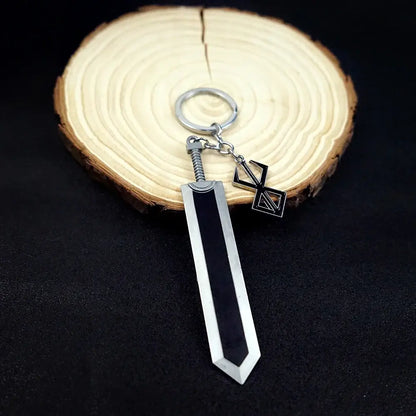 Black Dragonslayer Sword Keychain