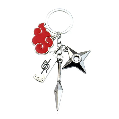 Akatsuki Symbols Keychain