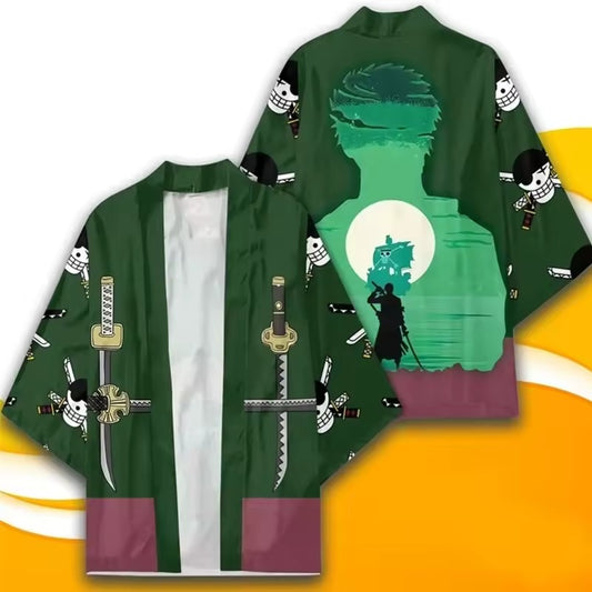 Zoro Anime Kimono