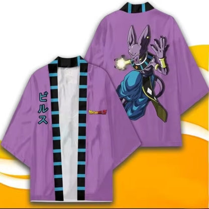 Beerus Anime Kimono