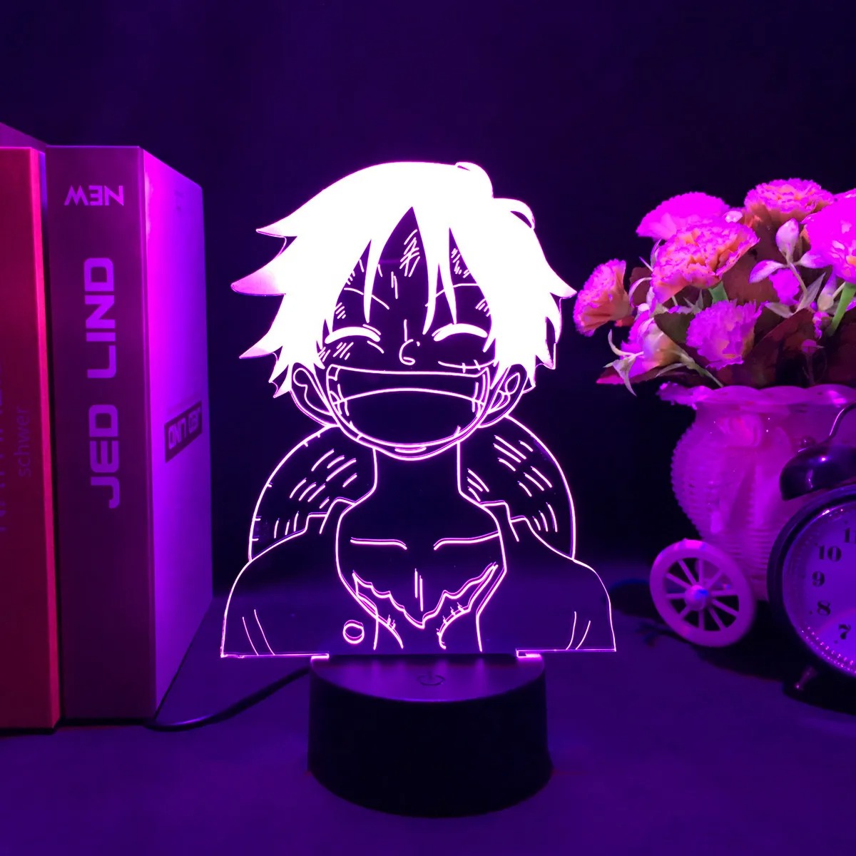 Luffy Funny 3D Anime Lamp