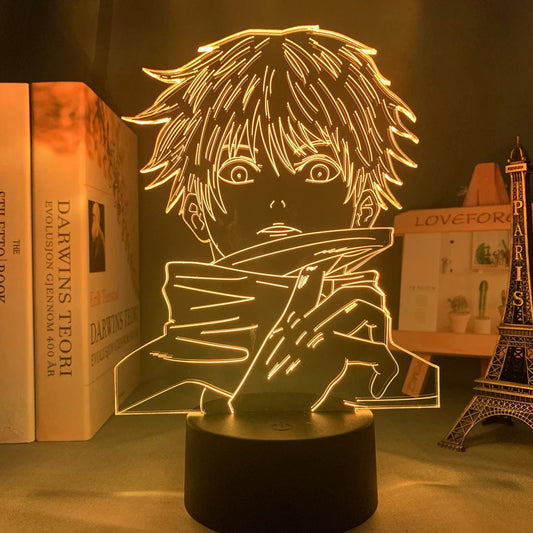 Gojo Satoru 3D Anime Lamp