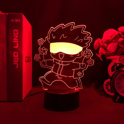 Chibi Gojo 3D Anime Lamp