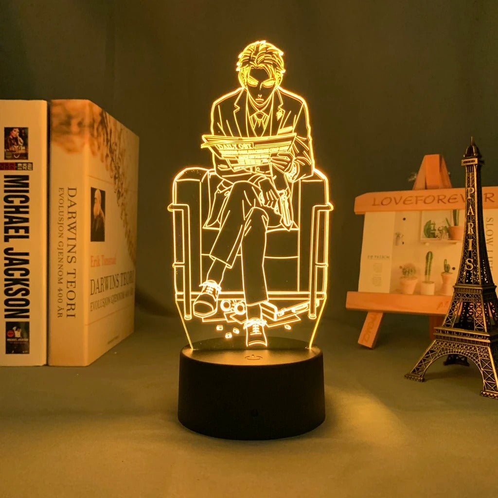 Loid Forger 3D Anime Lamp