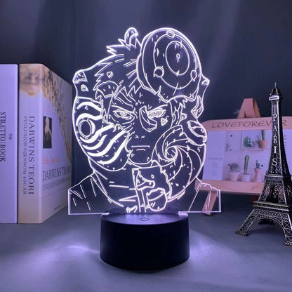 Obito 3D Anime Lamp