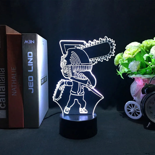 Chibi Denji 3D Anime Lamp