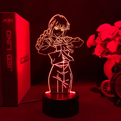 Makima 3D Anime Lamp