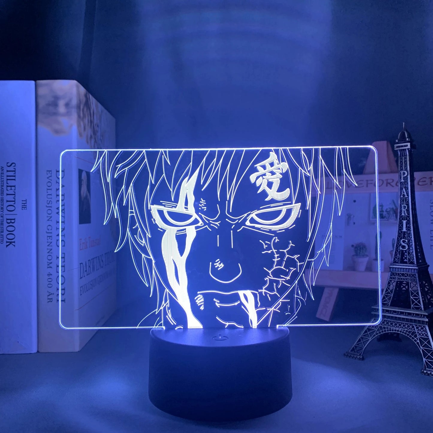 Gaara 3D Anime Lamp