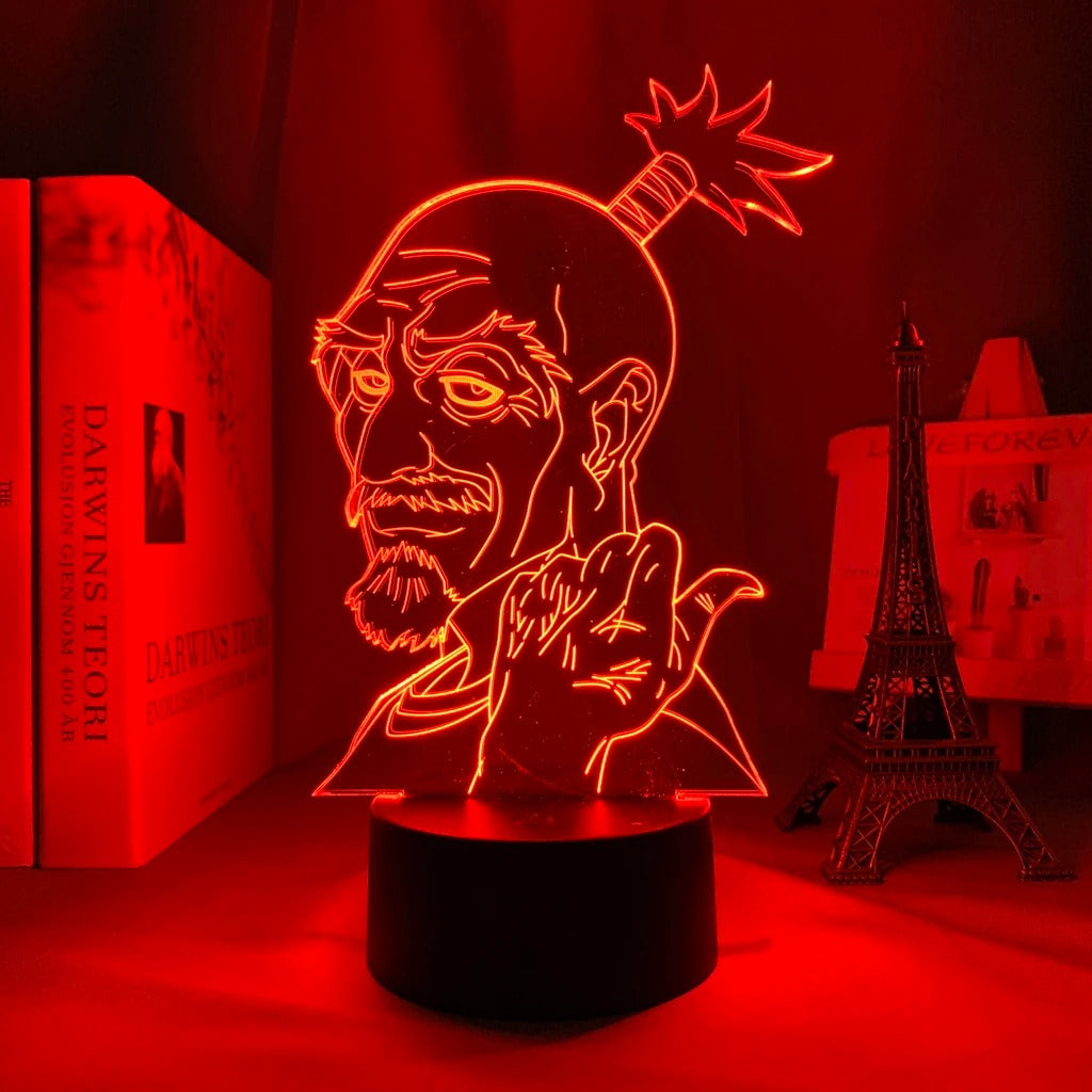 Netero 3D Anime Lamp