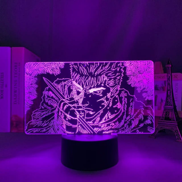 Berserk 3D Anime Lamp