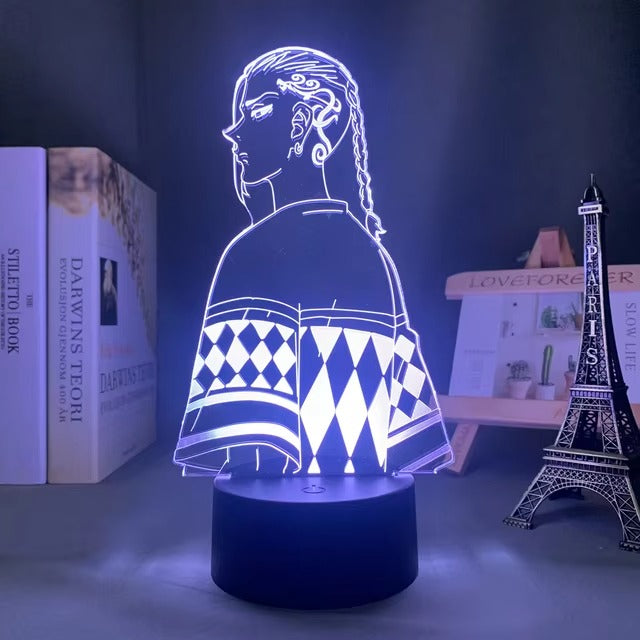 Ken Ryuguji 3D Anime Lamp