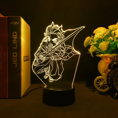 Tanjiro 3D Anime Lamp