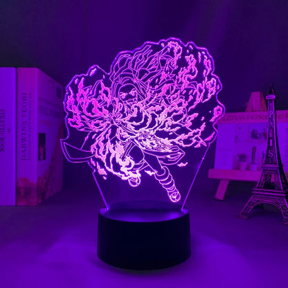 Nezuko 3D Anime Lamp