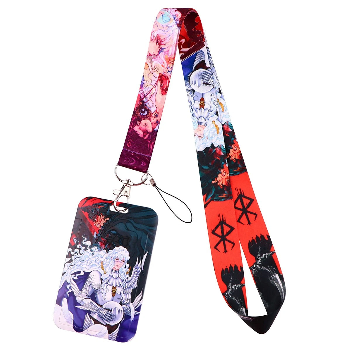 Retro Berserk Anime Lanyard