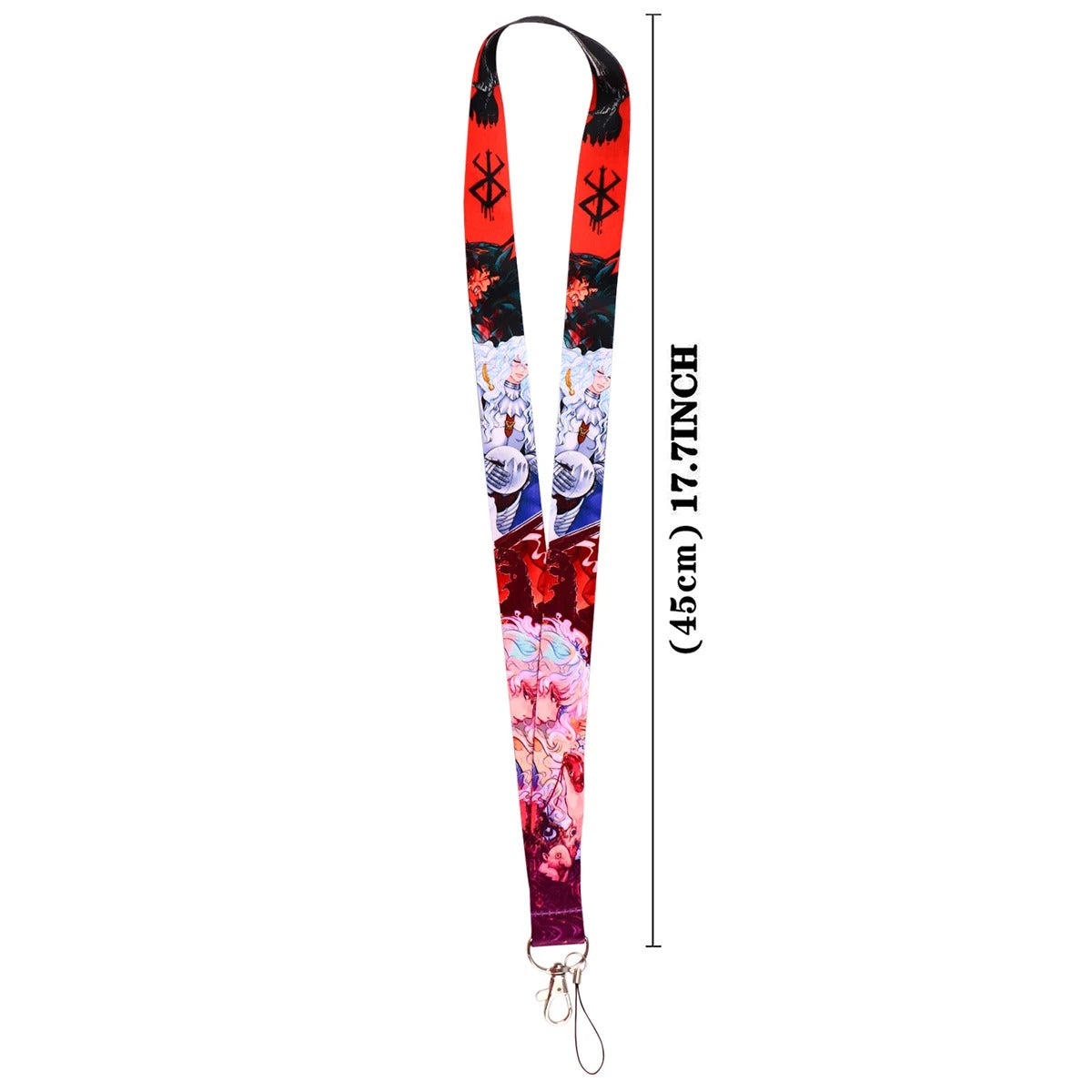 Retro Berserk Anime Lanyard