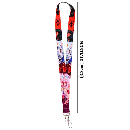 Retro Berserk Anime Lanyard