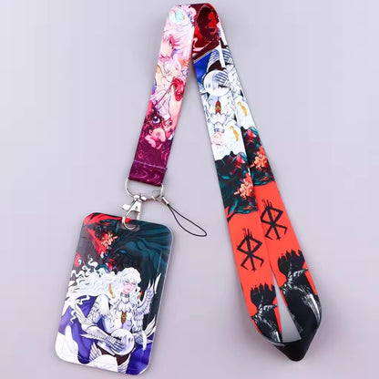 Retro Berserk Anime Lanyard