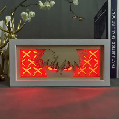 Explosive Fury Anime Light Box