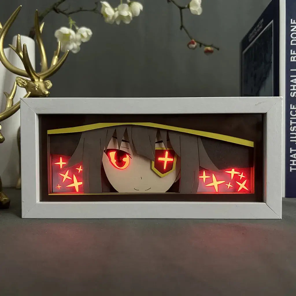 Explosive Crimson Mage Anime Light Box