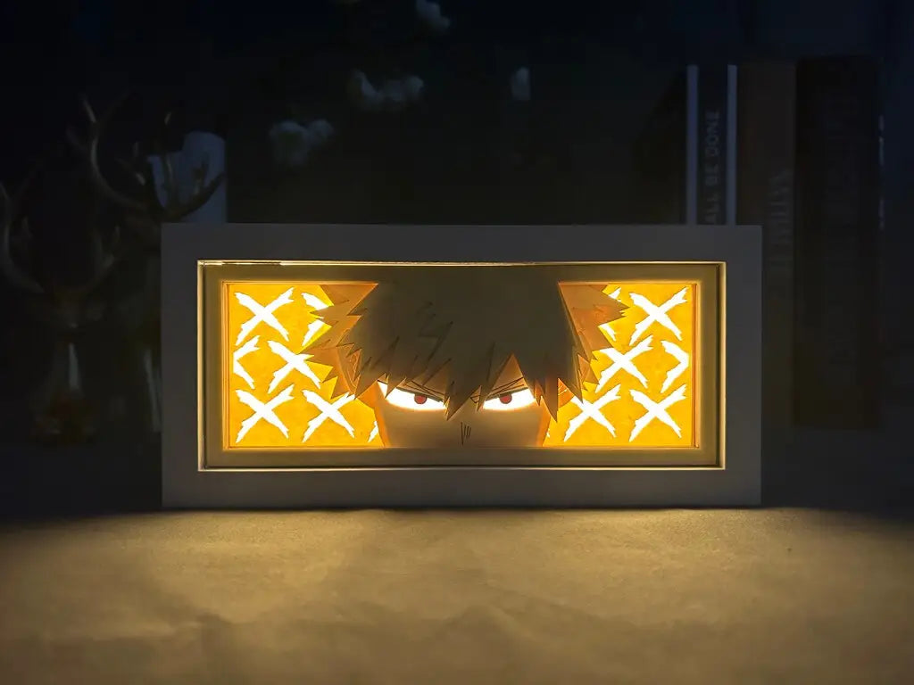 Explosive Fury Anime Light Box