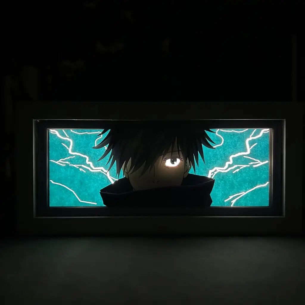 Blindfolded Sorcerer Anime Light Box