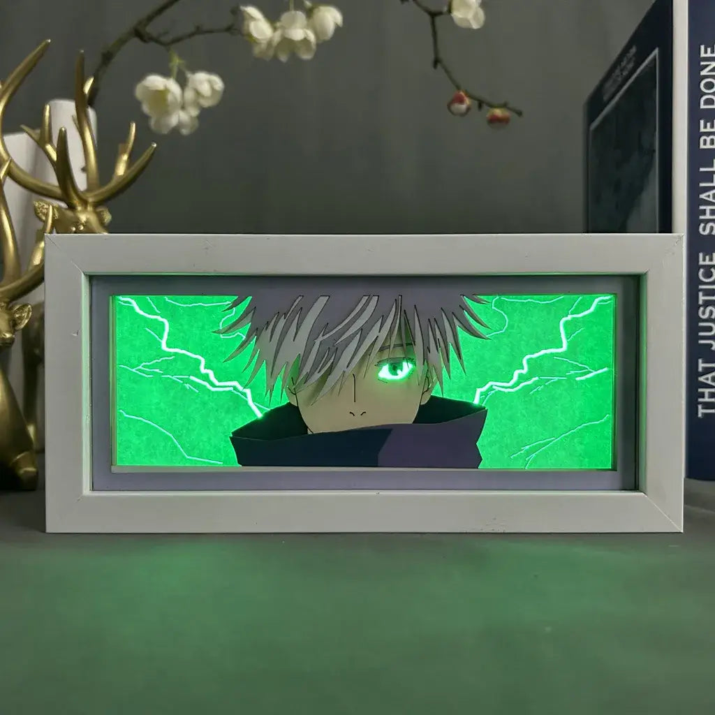 Blindfolded Sorcerer Anime Light Box