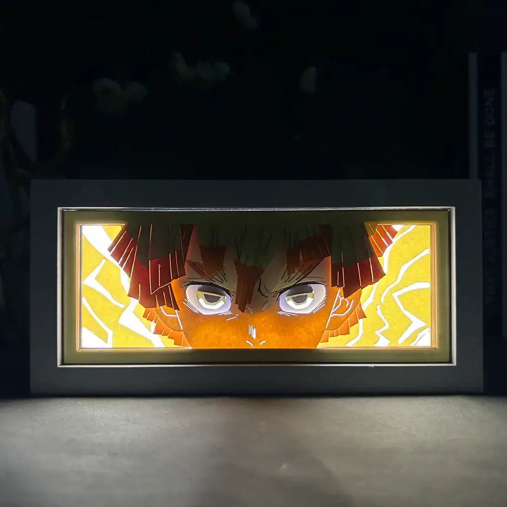Thunderous Fearful Lightning Anime Light Box