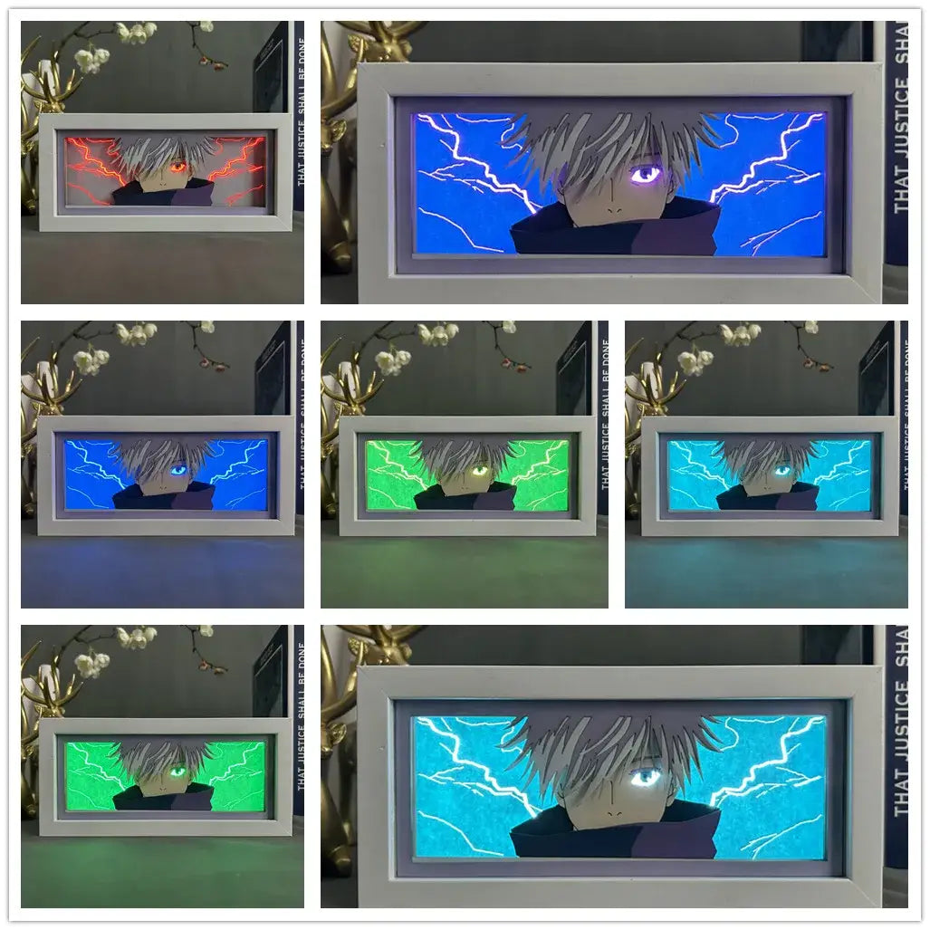 Blindfolded Sorcerer Anime Light Box