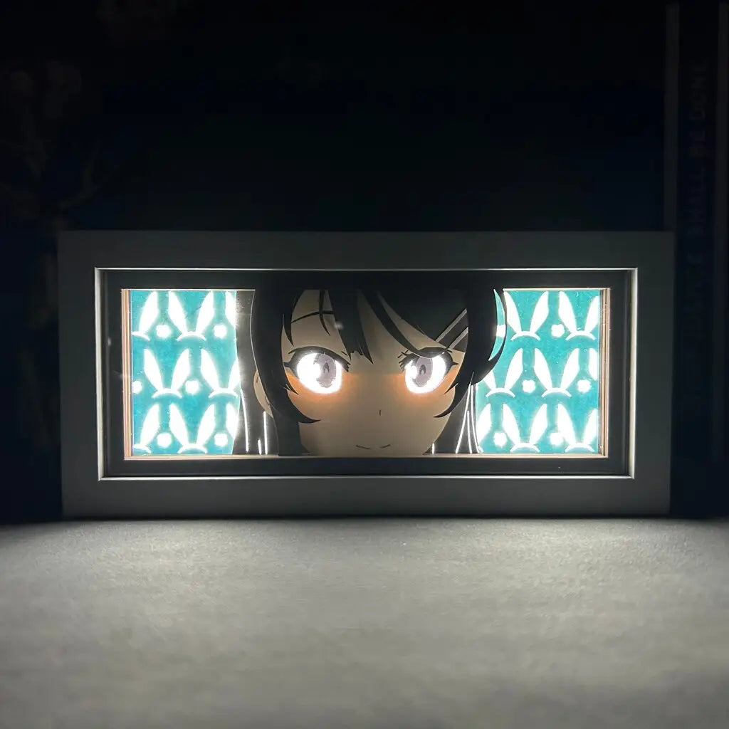 Ephemeral Bunny Girl Anime Light Box