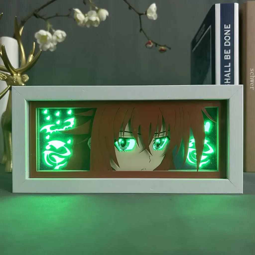 Crimson Demon Queen Anime Light Box