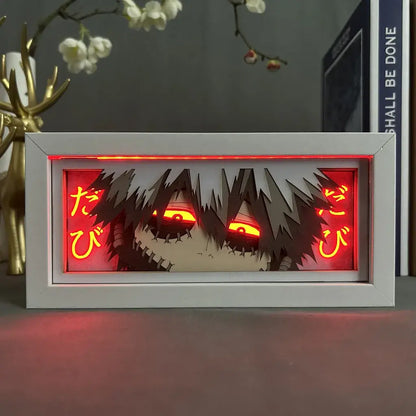 Crimson Cremation Rebel Anime Light Box