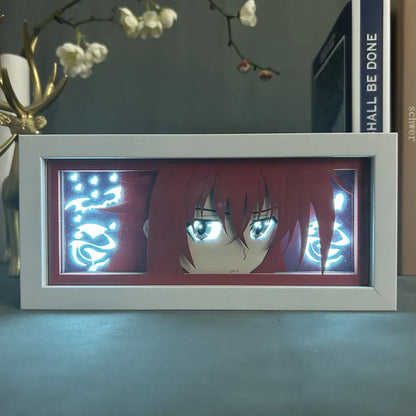 Crimson Demon Queen Anime Light Box