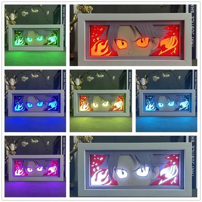 Fiery Dragon Slayer Anime Light Box