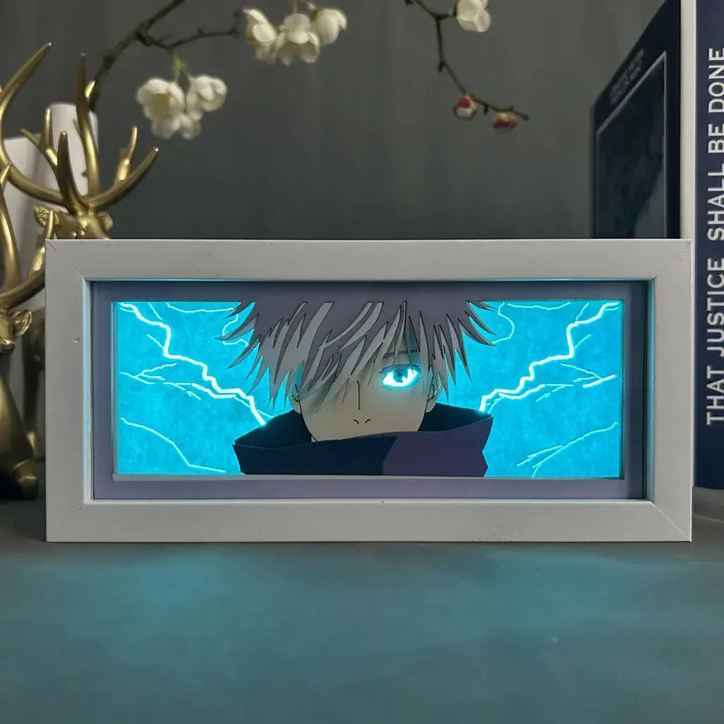 Blindfolded Sorcerer Anime Light Box