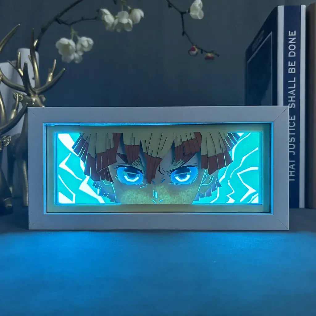 Thunderous Fearful Lightning Anime Light Box