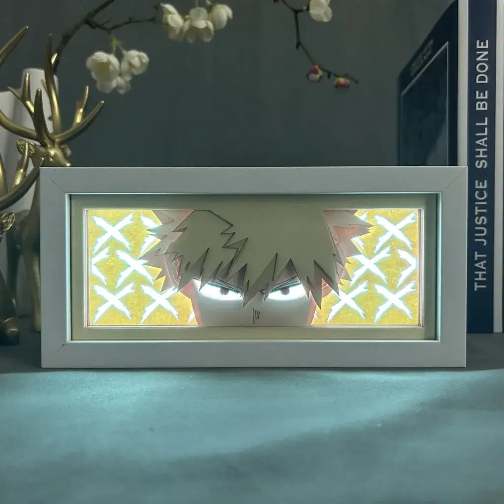 Explosive Fury Anime Light Box