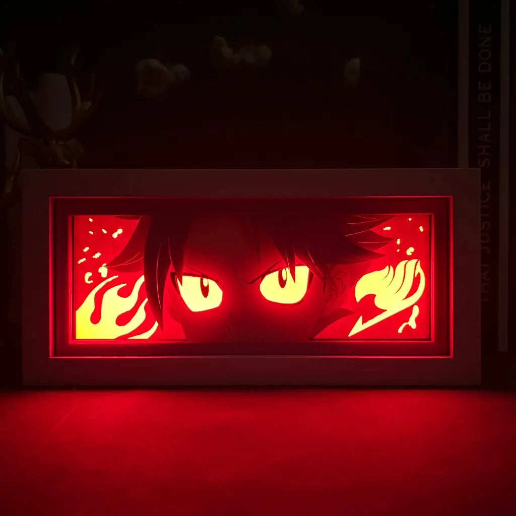 Fiery Dragon Slayer Anime Light Box