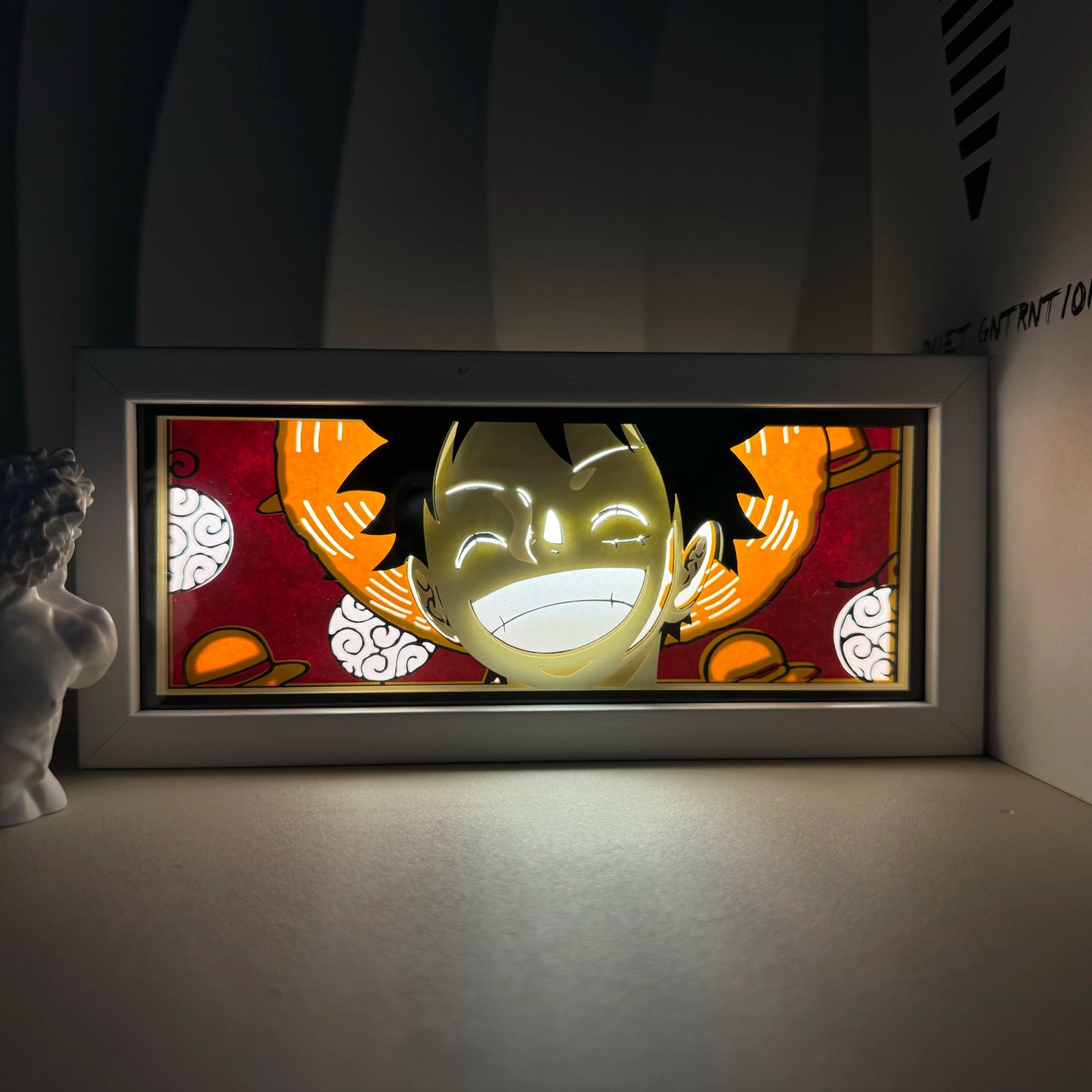 Happy Luffy Anime Light Box