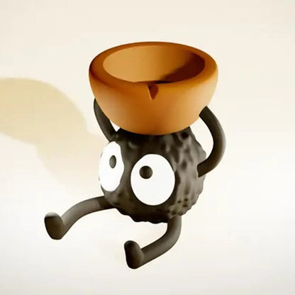 Soot Sprite Candle Holder