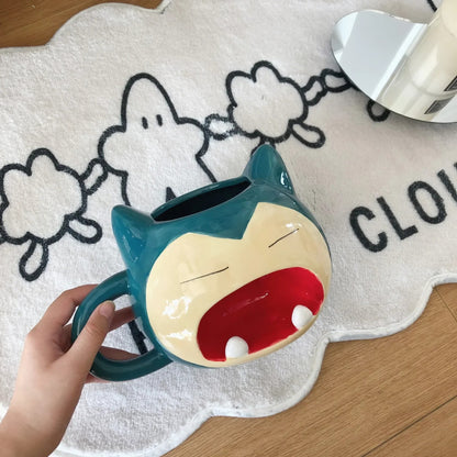 Snorlax Anime Mug