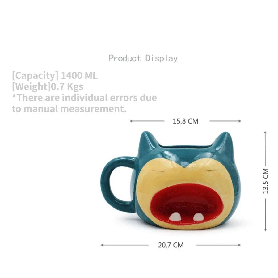 Snorlax Anime Mug