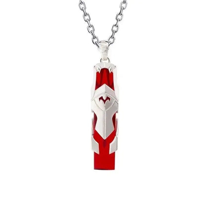 Saber of Red Gem Necklace