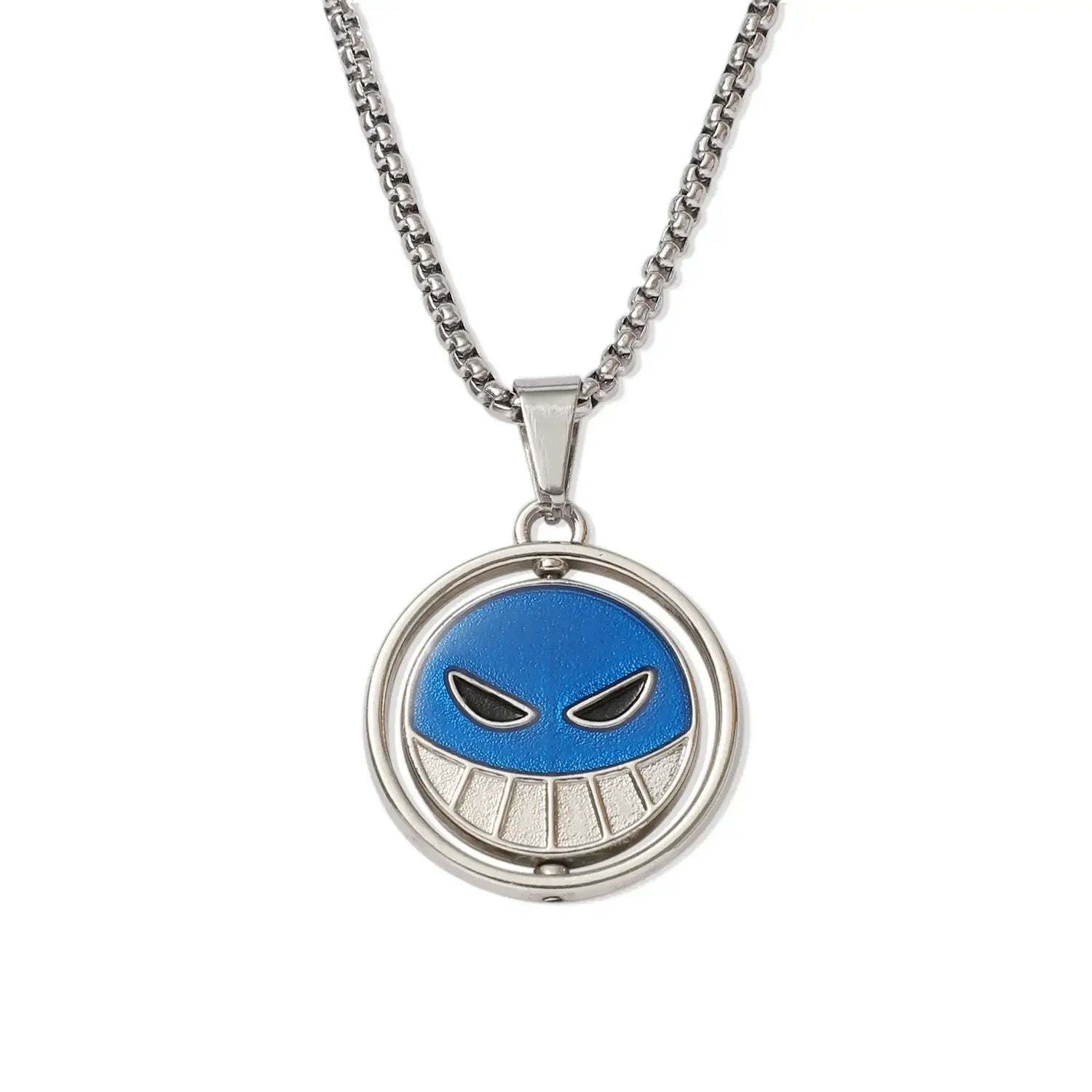 Portgas D. Ace Rotating Necklace