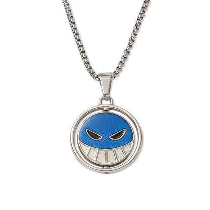 Portgas D. Ace Rotating Necklace