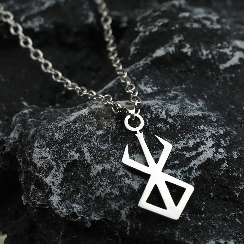 Silver Brand of Sacrifice Necklace