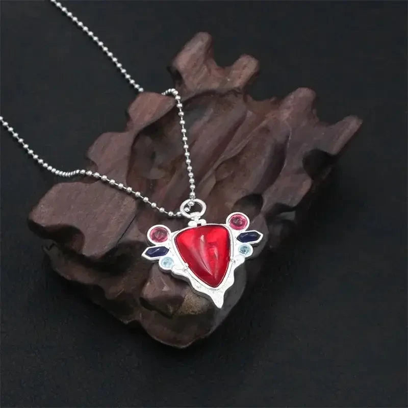 Red Stone of Aja Necklace