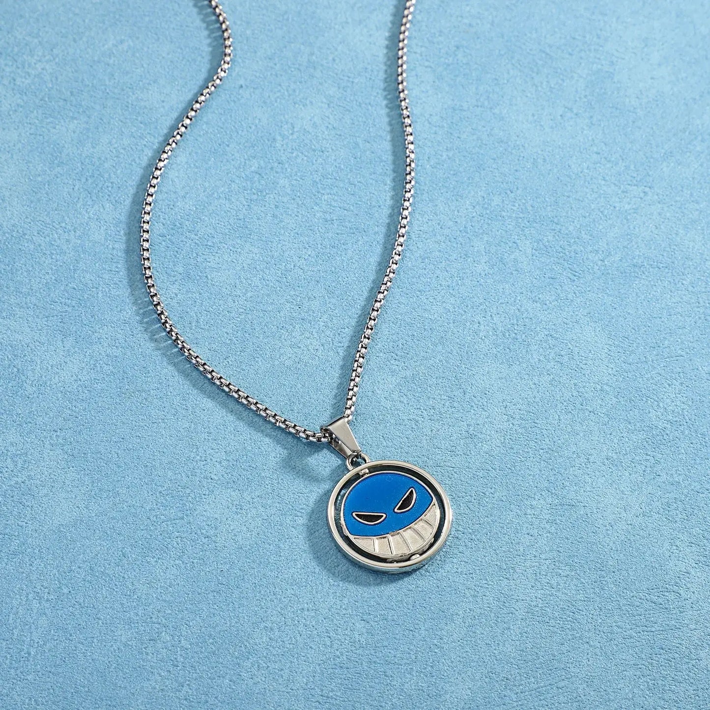 Portgas D. Ace Rotating Necklace