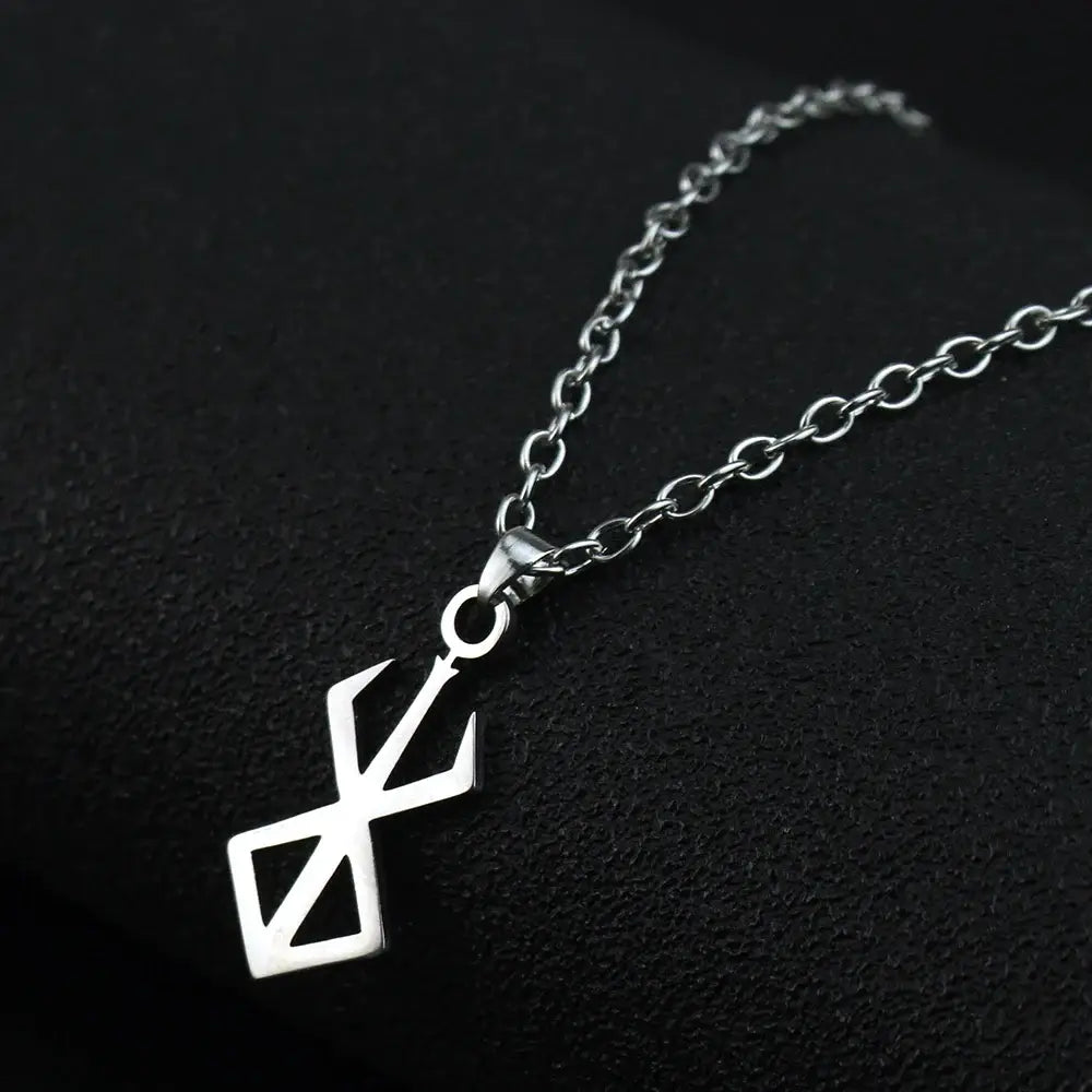 Silver Brand of Sacrifice Necklace