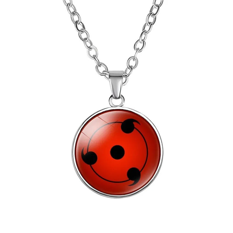 Three Tomoe Sharingan Necklace